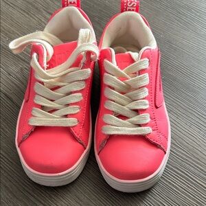 Diesel Kids Bright Pink Sneakers